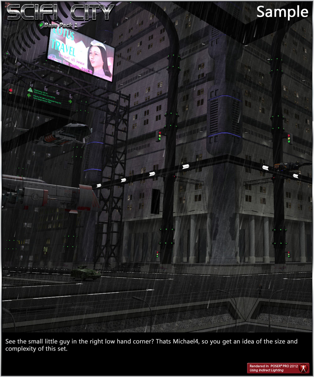 SciFi City Construction Set - Base Pack 1 by N/A