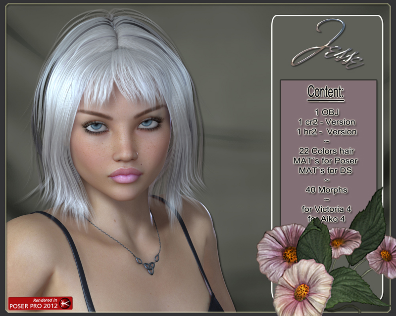 Jesse Hair for V4 by N/A