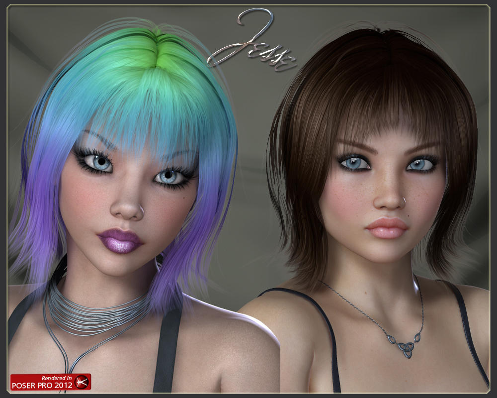 Jesse Hair for V4 by N/A