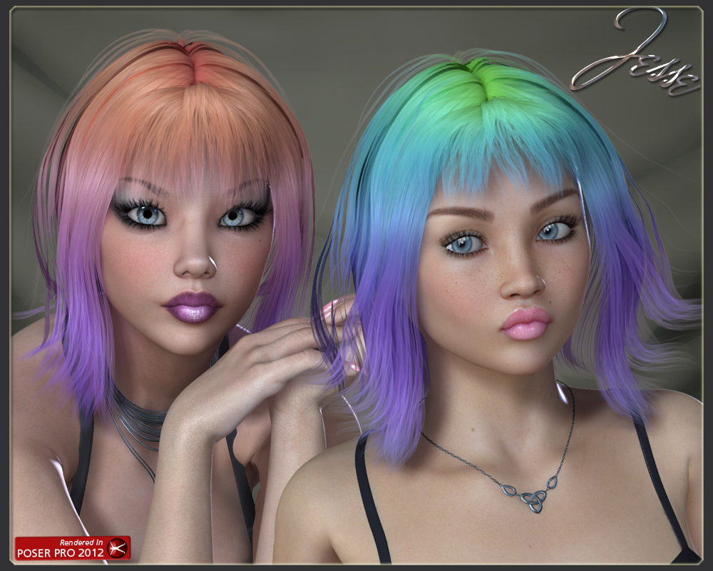 Jesse Hair for V4 by N/A