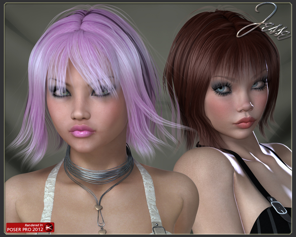 Jesse Hair for V4 by N/A