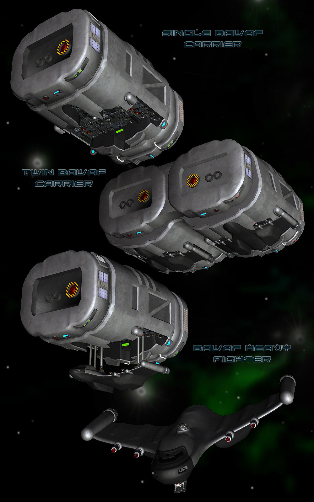 Space Ship Constructor Set 4 by N/A