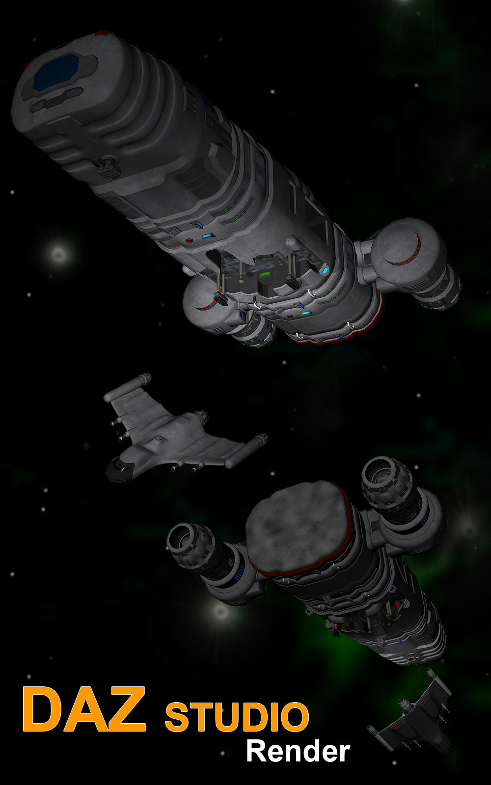 Space Ship Constructor Set 4 by N/A