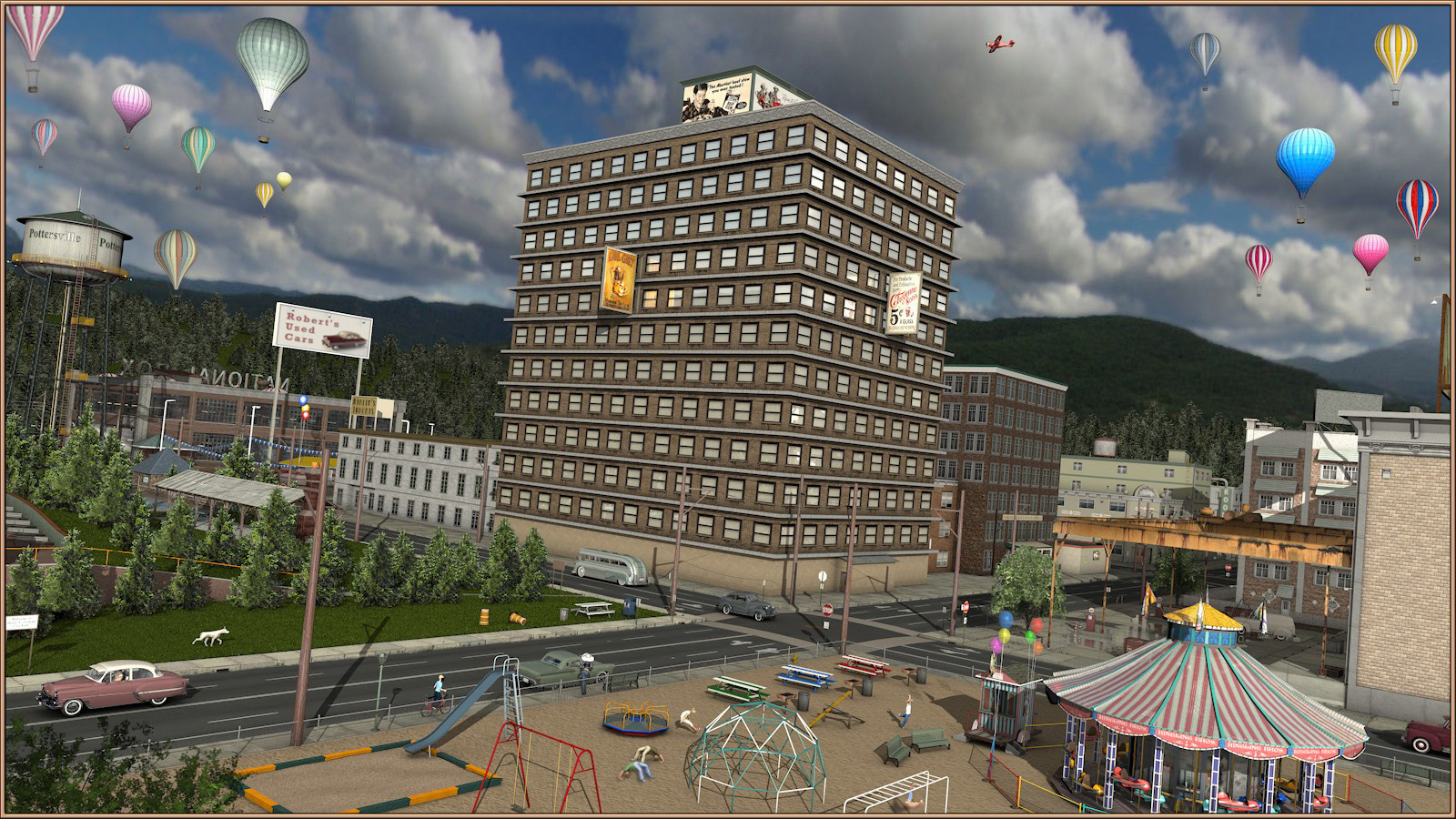 Movie Sets, Low Poly 03 by N/A
