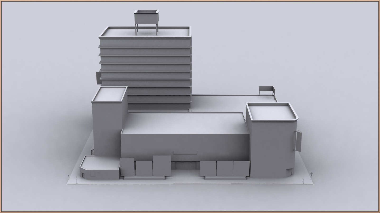 Movie Sets, Low Poly 03 by N/A