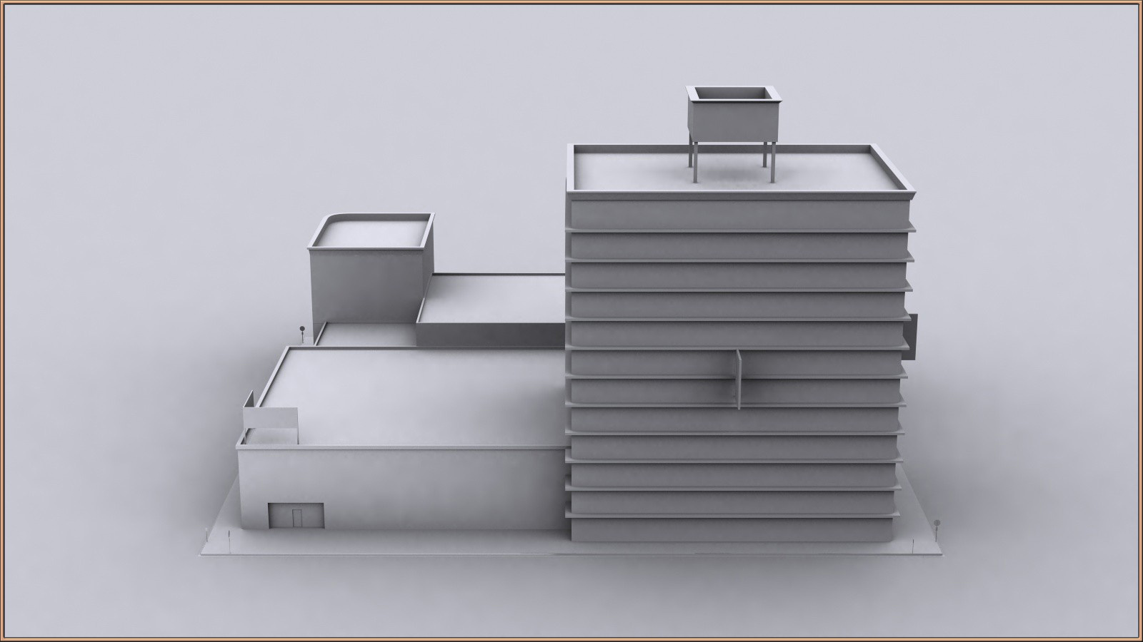 Movie Sets, Low Poly 03 by N/A