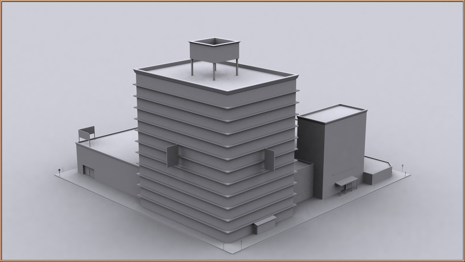Movie Sets, Low Poly 03 by N/A