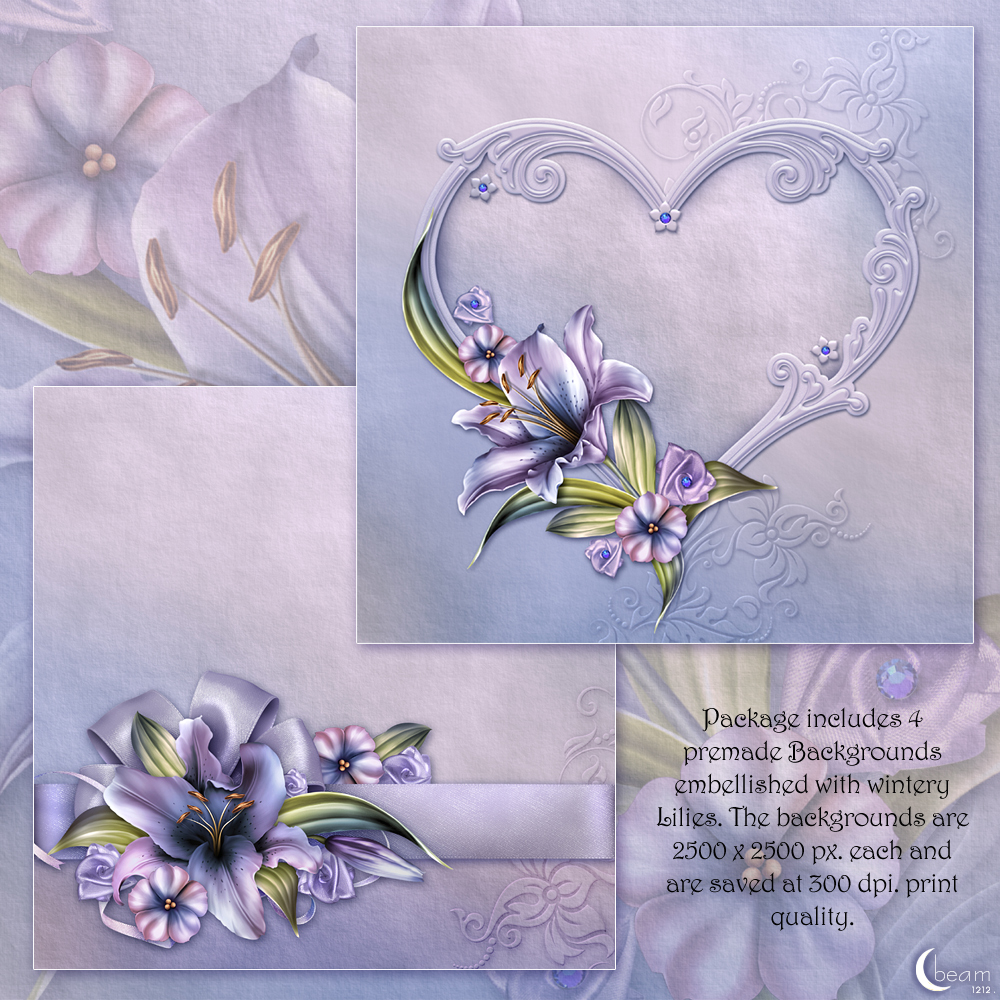 Moonbeams Wynter Lilies by N/A