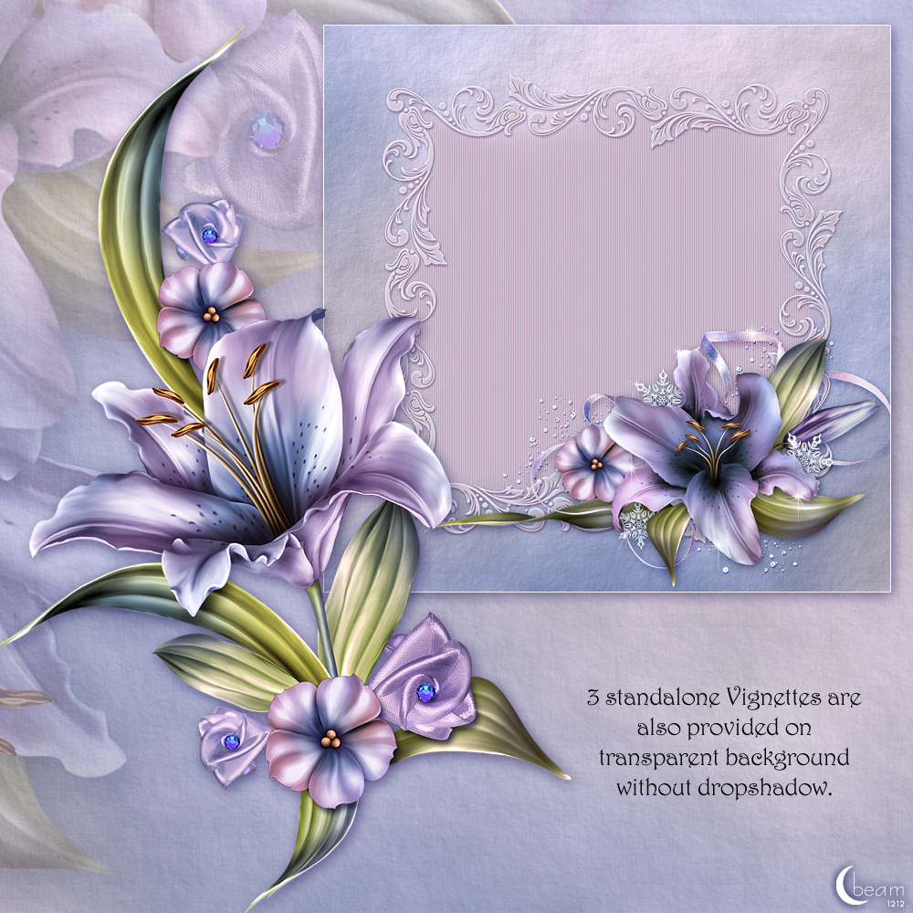 Moonbeams Wynter Lilies by N/A