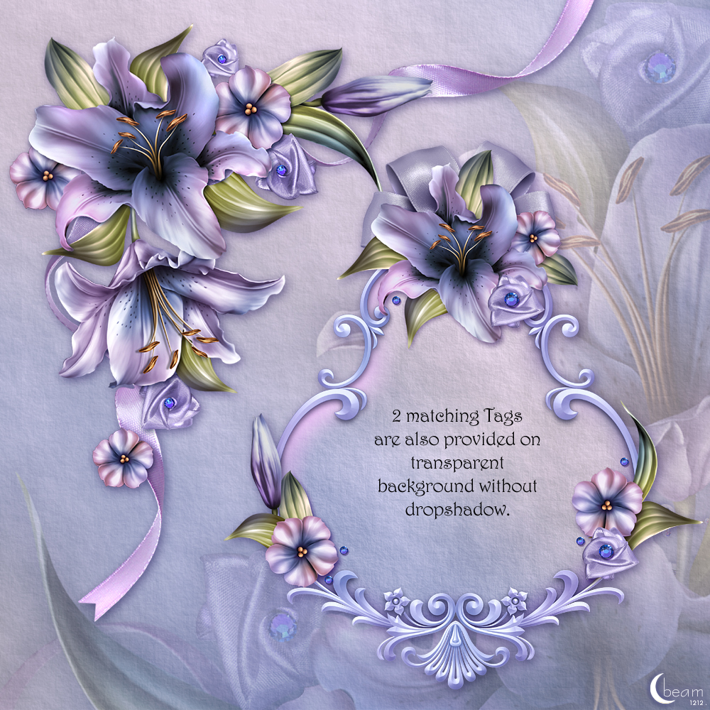 Moonbeams Wynter Lilies by N/A
