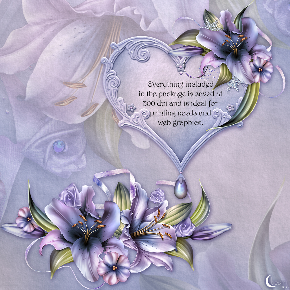 Moonbeams Wynter Lilies by N/A