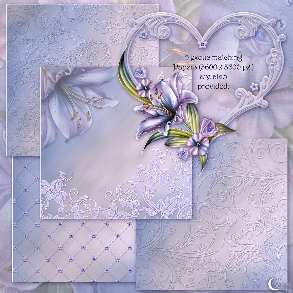 Moonbeams Wynter Lilies by N/A