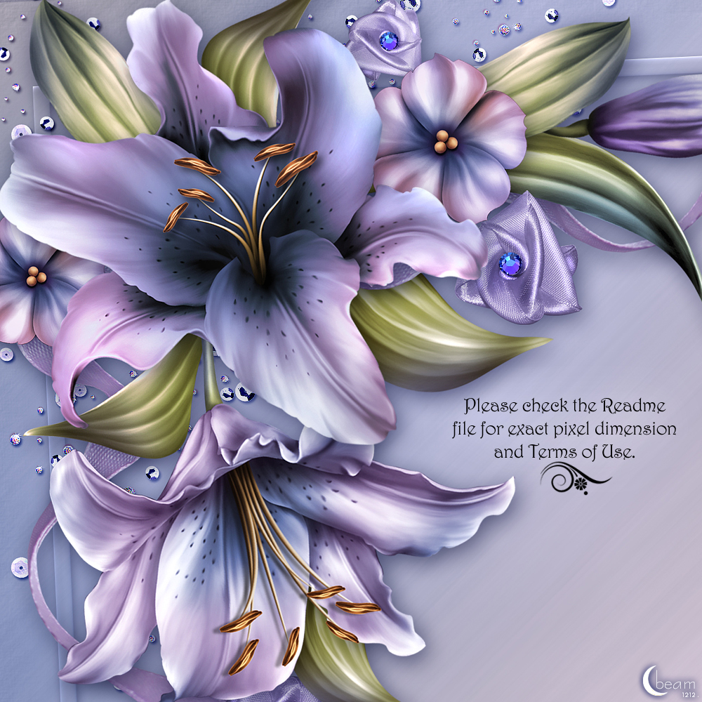 Moonbeams Wynter Lilies by N/A