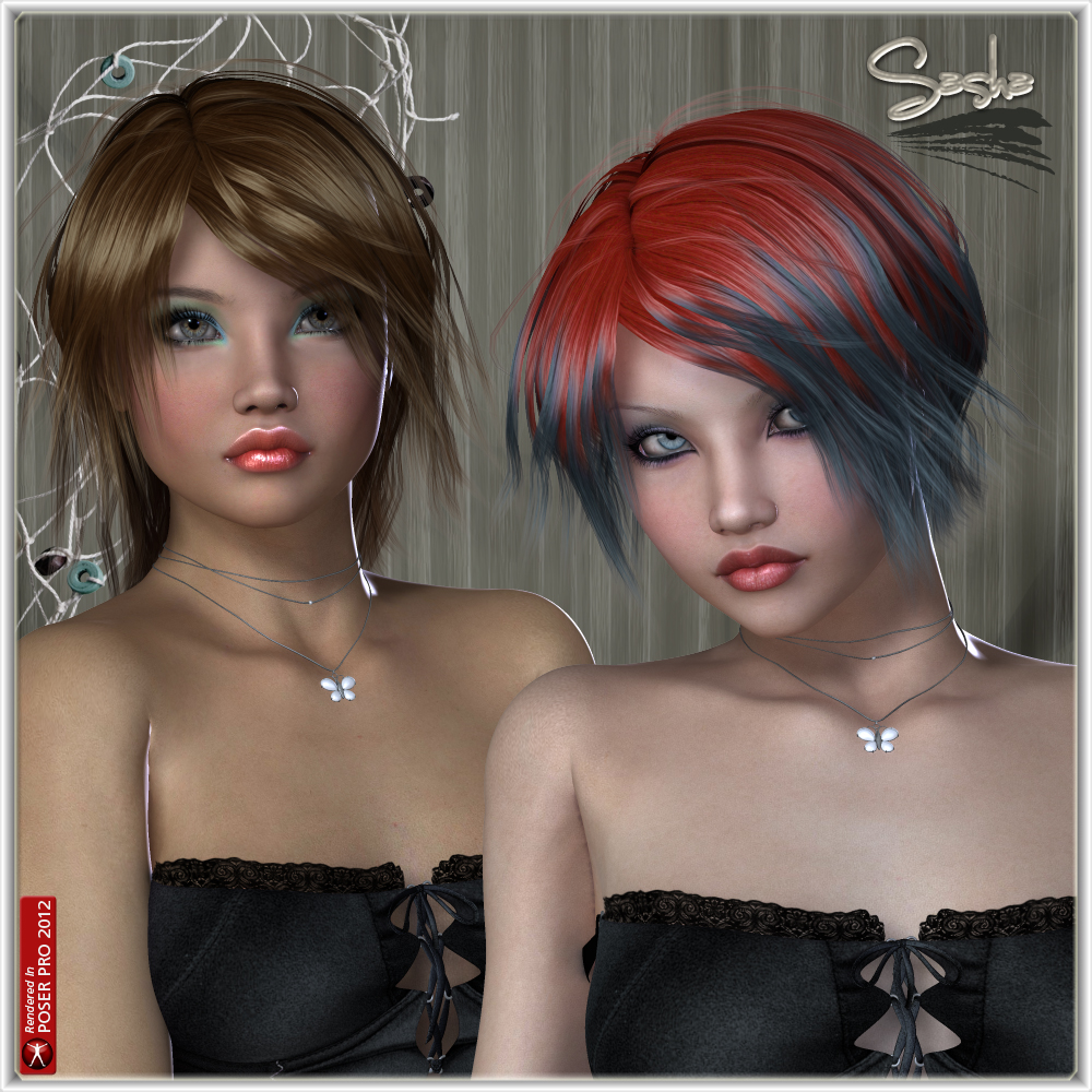 Sasha Hair for V4 by N/A