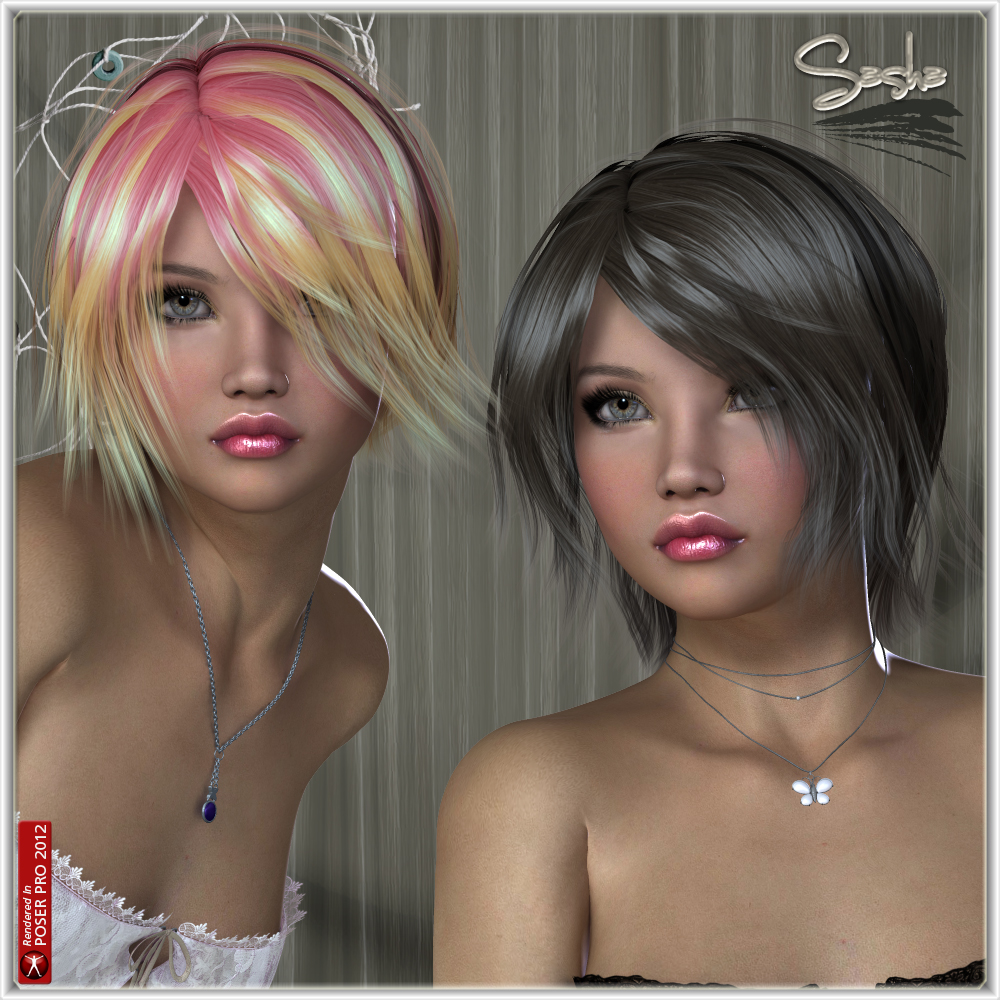 Sasha Hair for V4 by N/A