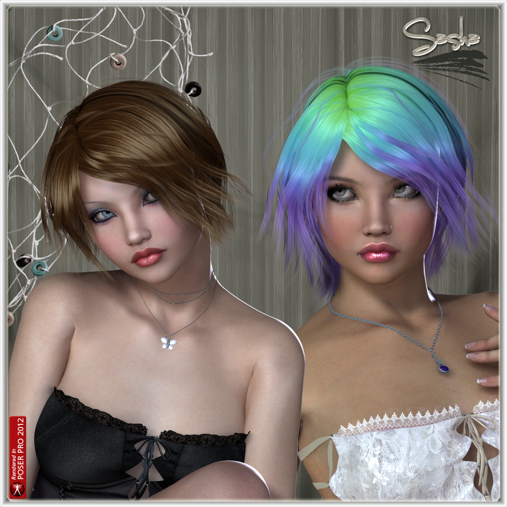 Sasha Hair for V4 by N/A