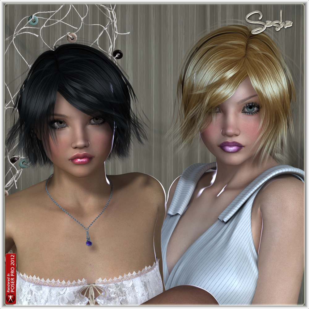 Sasha Hair for V4 by N/A