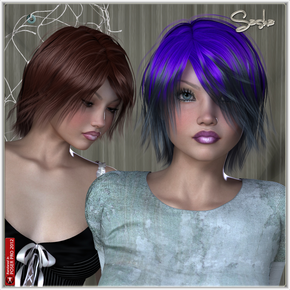 Sasha Hair for V4 by N/A