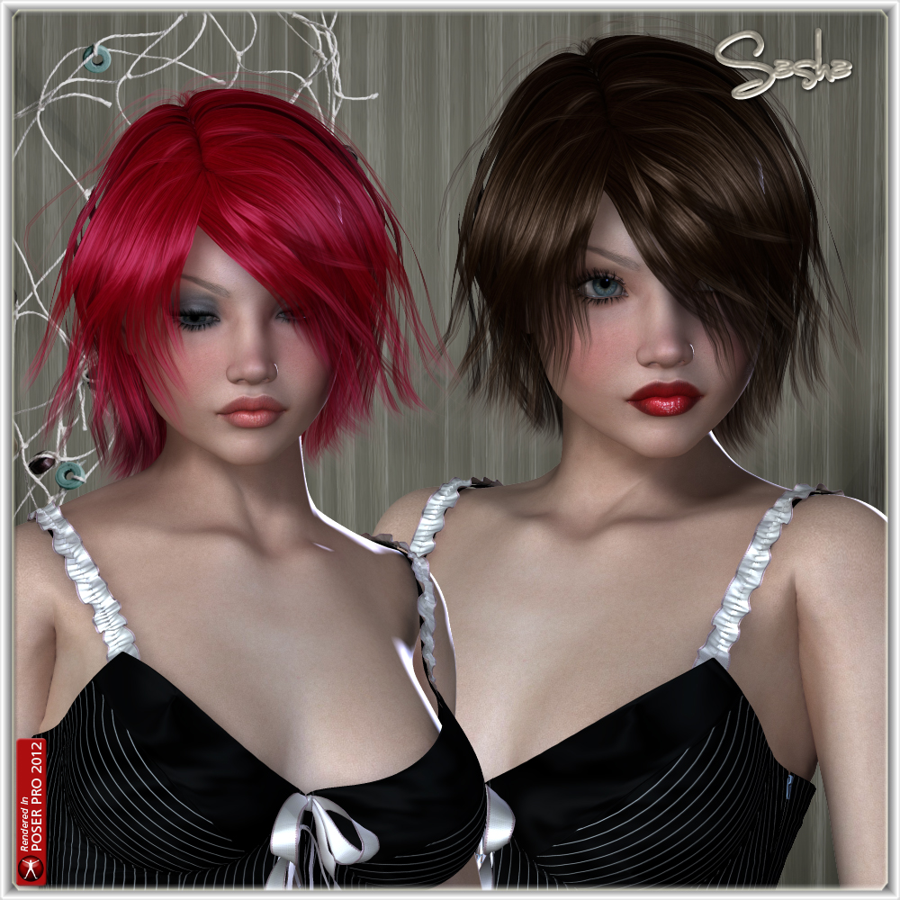 Sasha Hair for V4 by N/A