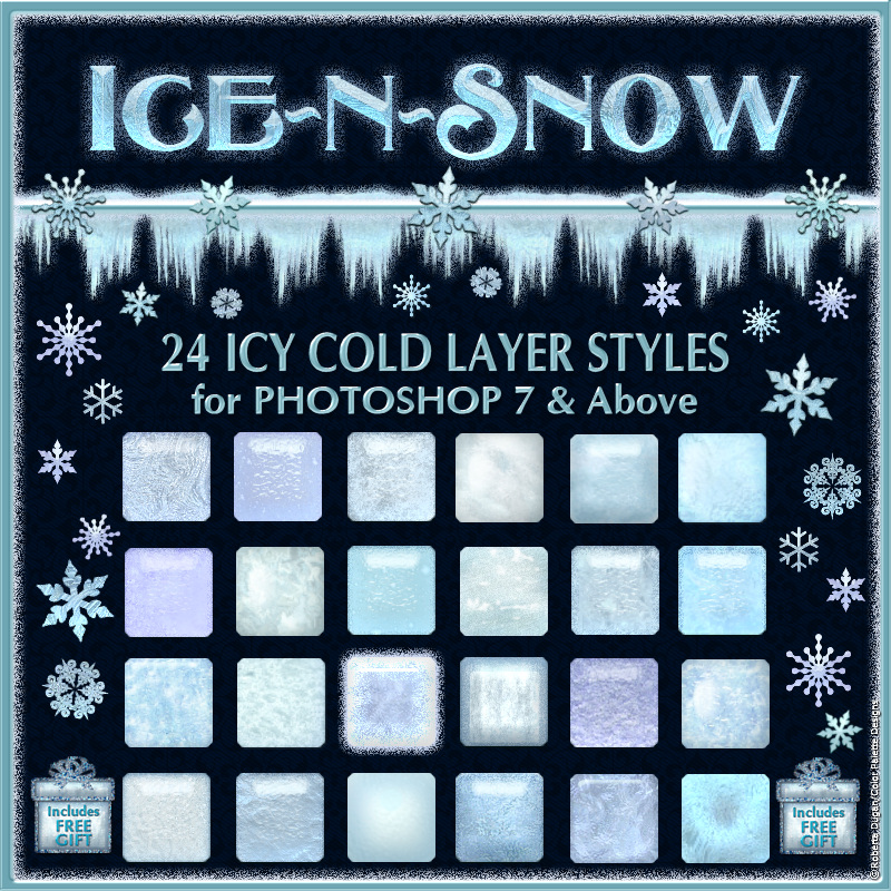 Ice 'n' Snow Layer Styles w/Free Gift by N/A