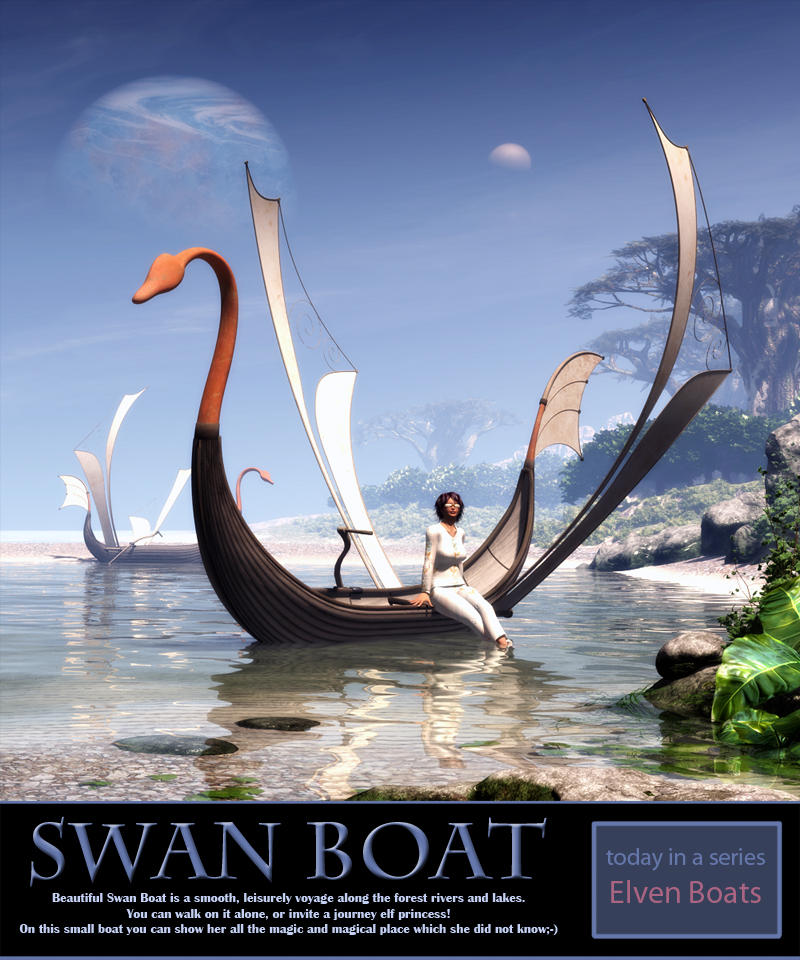 Swan Boat by N/A