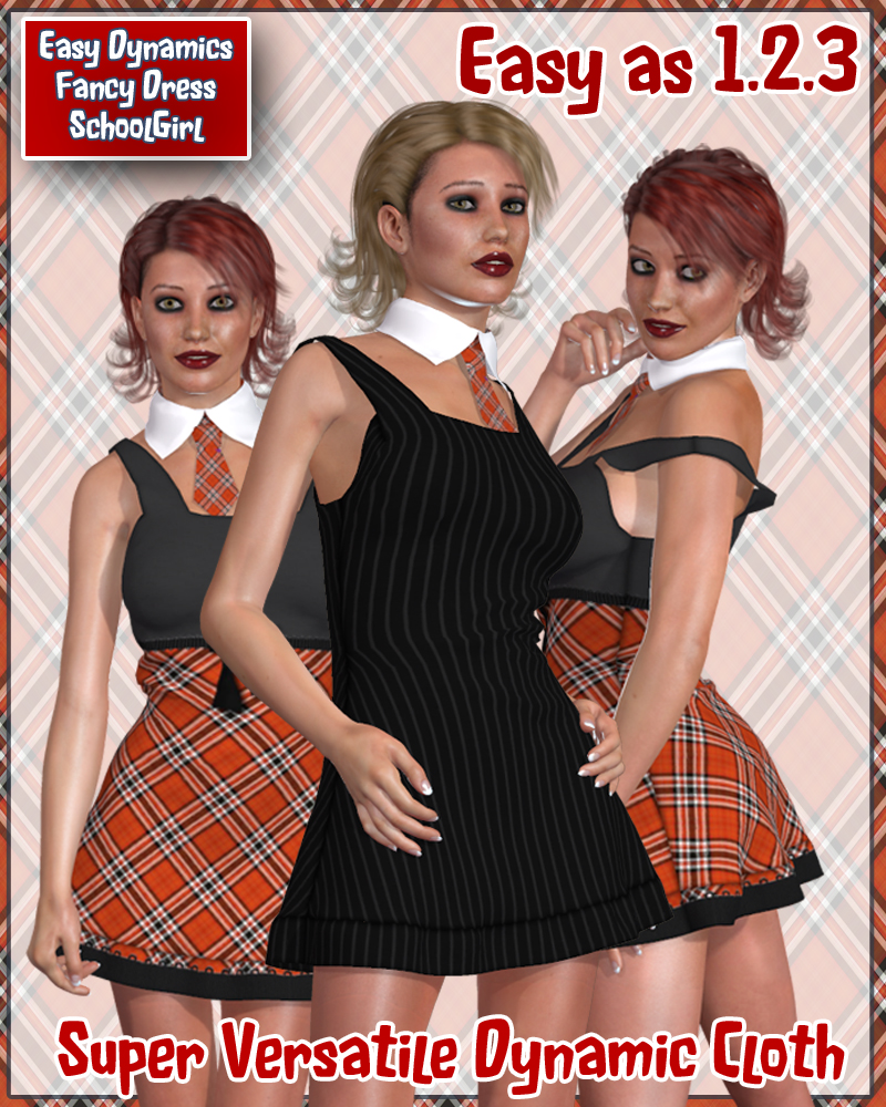 Easy Dynamiics Fancy Dress Schoolgirl by N/A