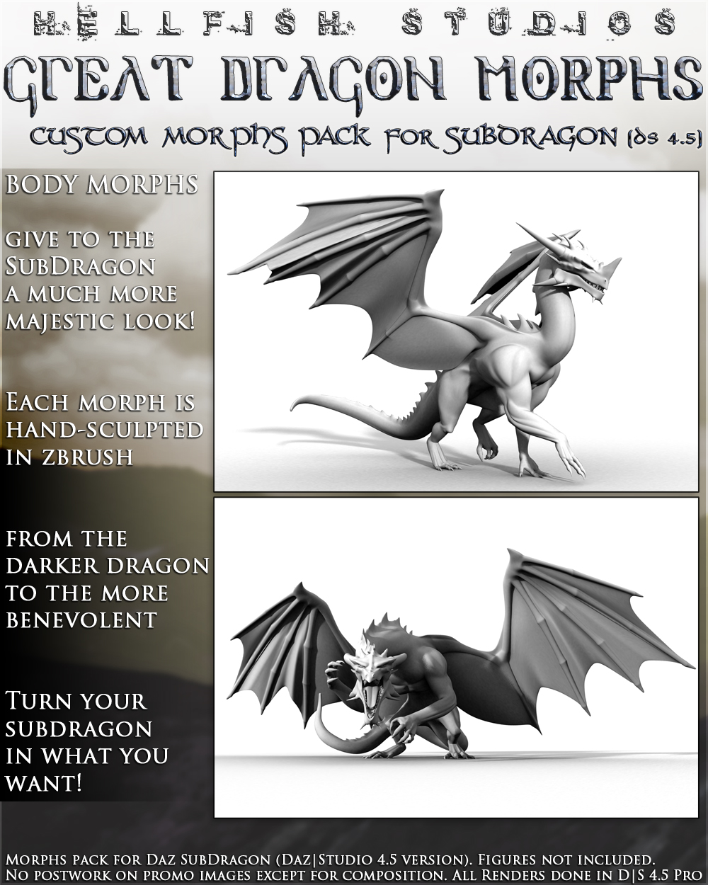 HFS Great Dragon Morphs by N/A