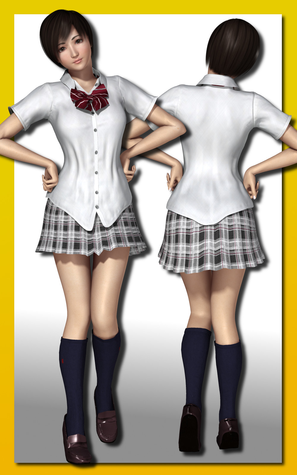 Modern School Uniform by N/A