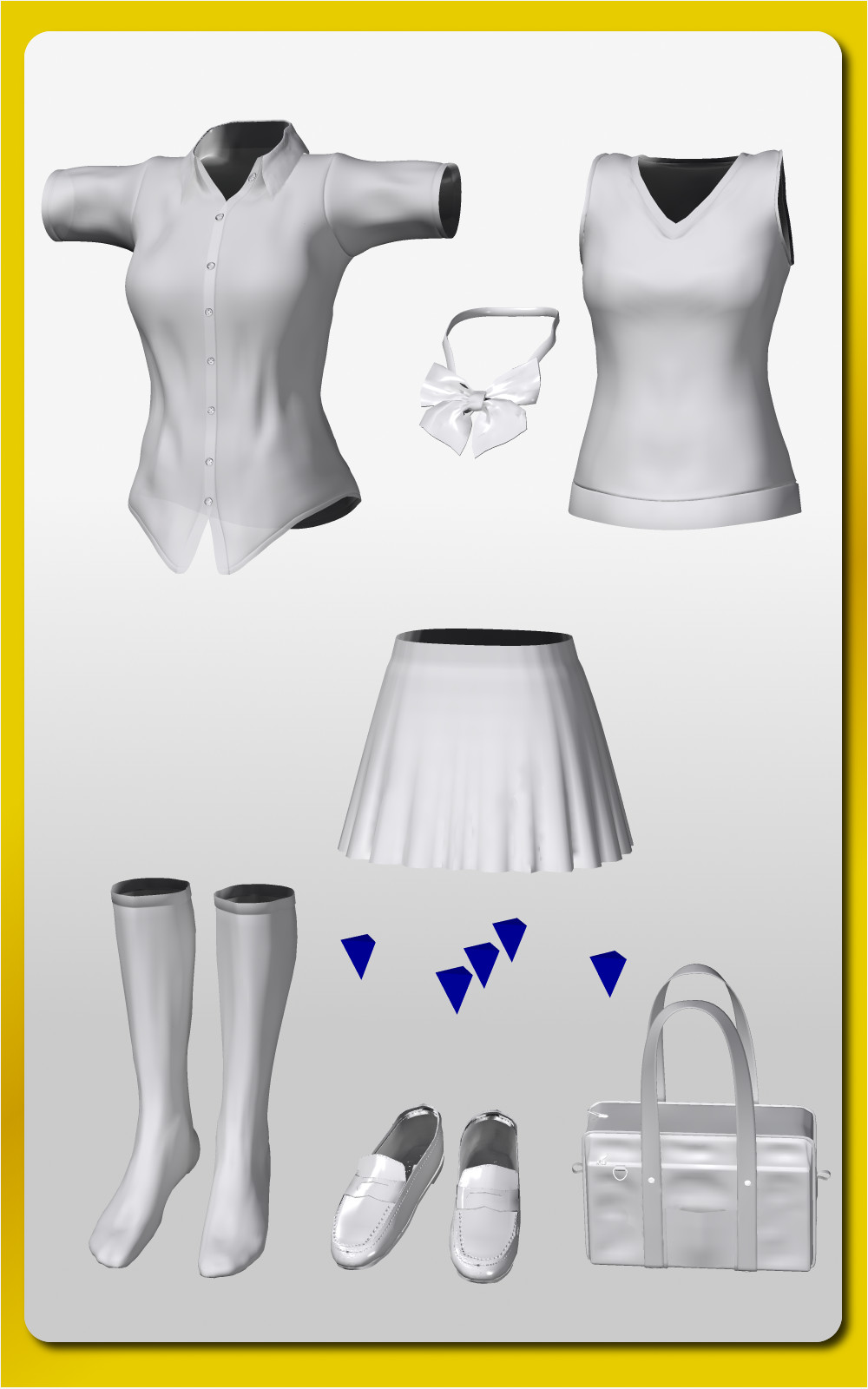Modern School Uniform by N/A