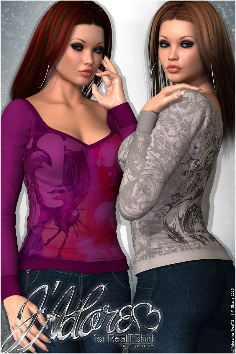 J'Adore for RealTShirt V4/A4/G4/S4 by N/A