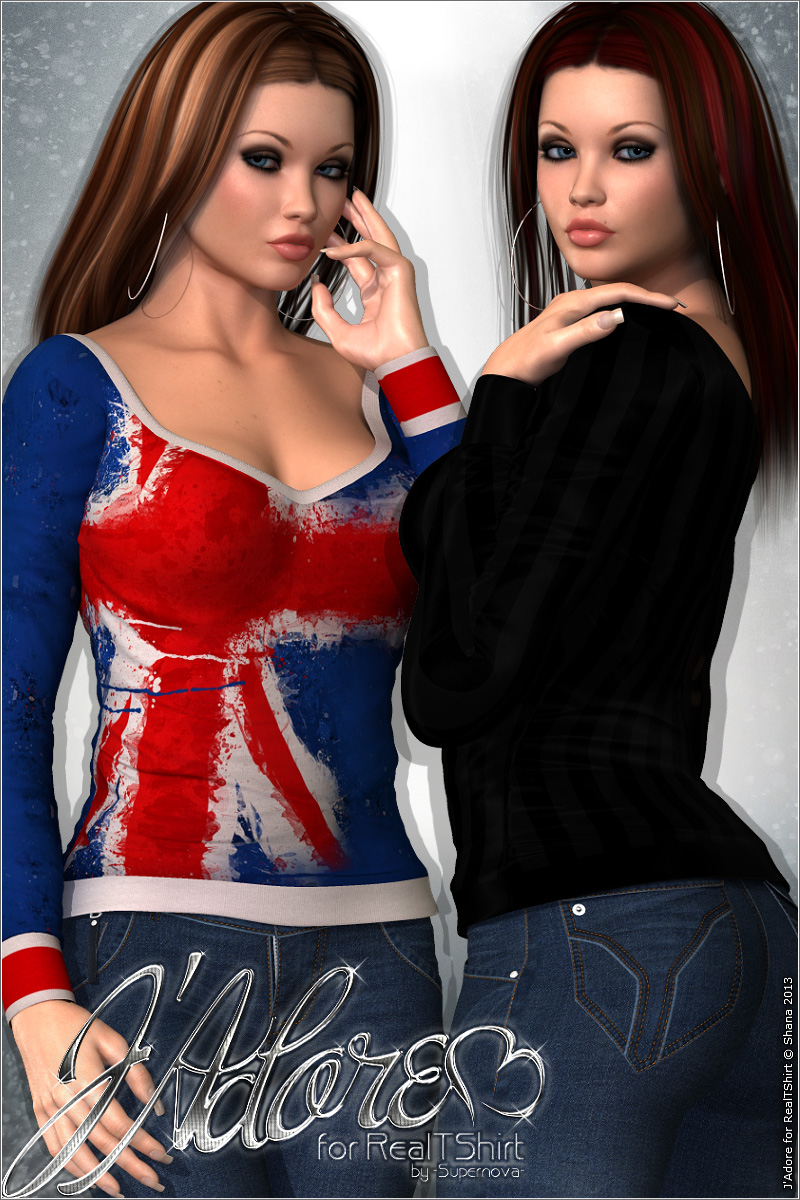 J'Adore for RealTShirt V4/A4/G4/S4 by N/A