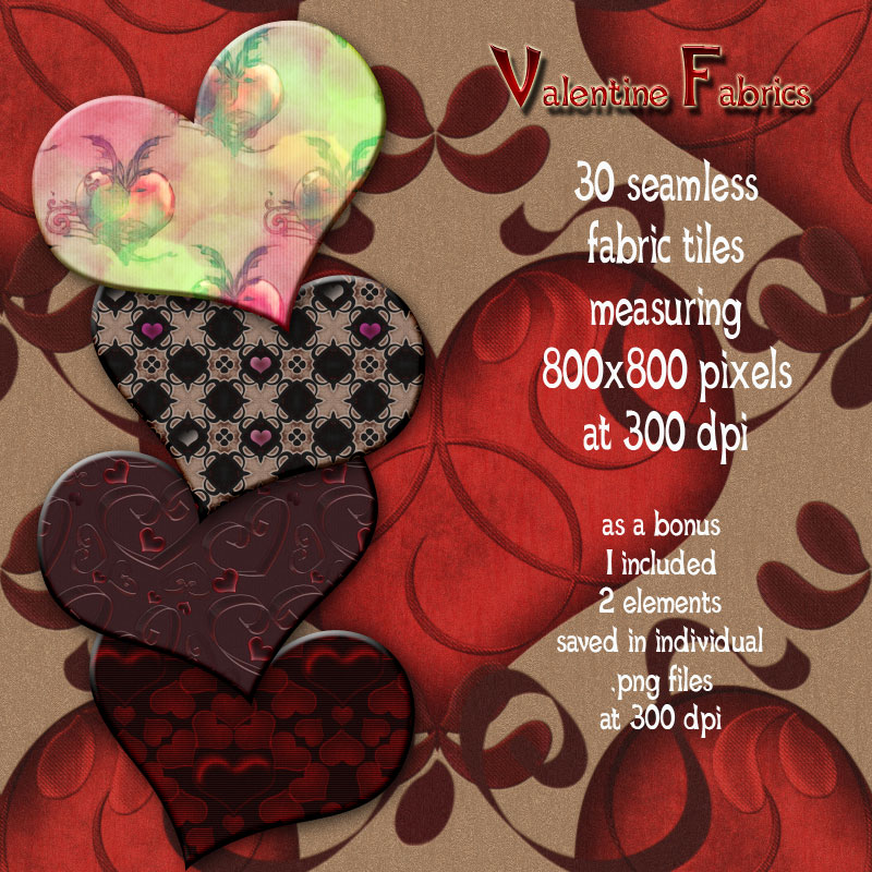 Valentine Fabrics by N/A