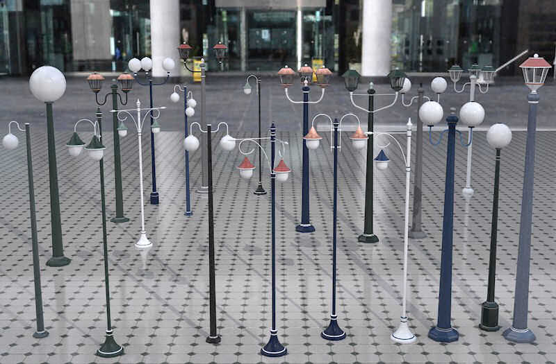 Movie Props, Street Lamps by N/A