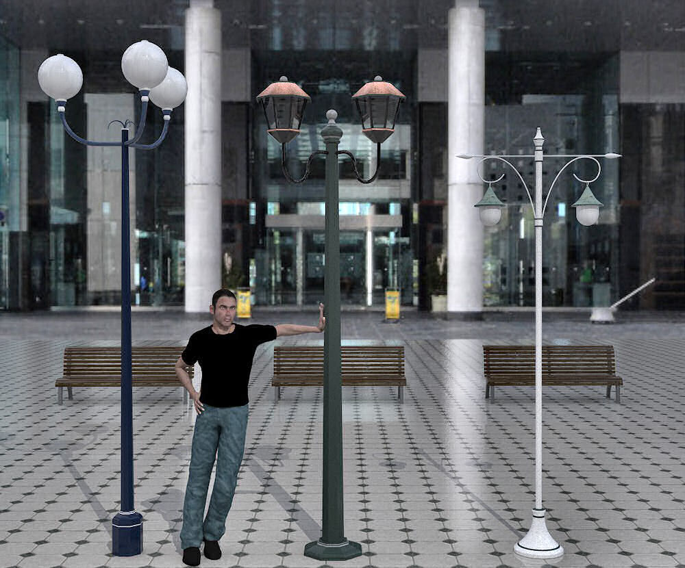 Movie Props, Street Lamps by N/A