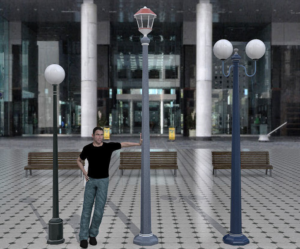 Movie Props, Street Lamps by N/A