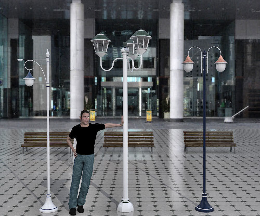 Movie Props, Street Lamps by N/A