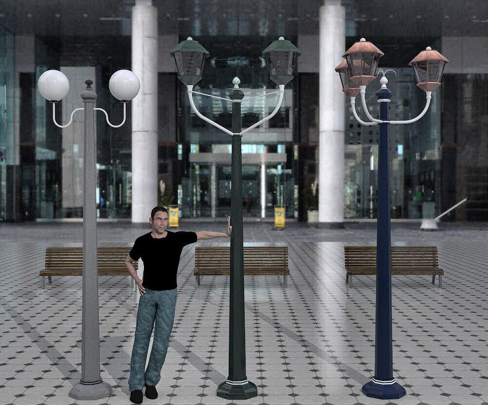 Movie Props, Street Lamps by N/A