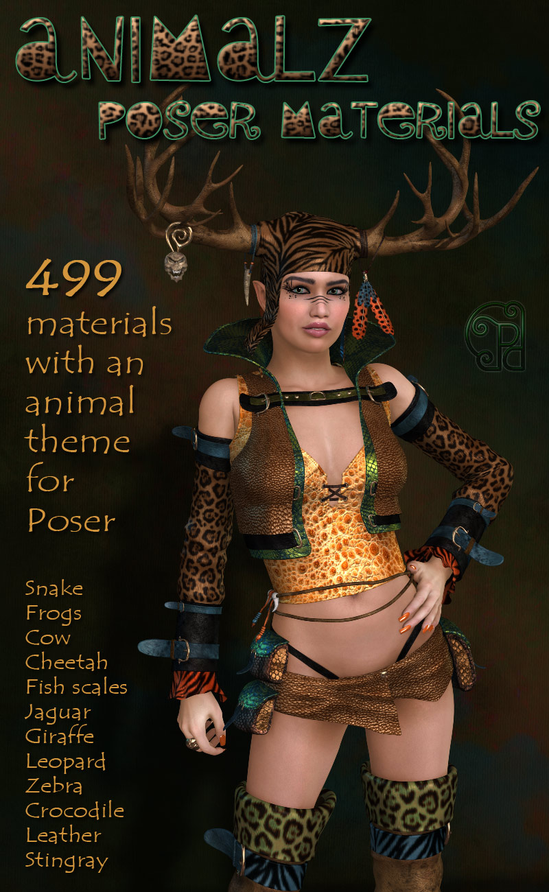 Pd-Animalz Poser Materials by N/A