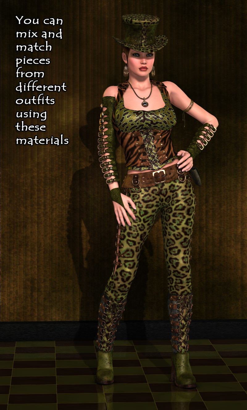 Pd-Animalz Poser Materials by N/A