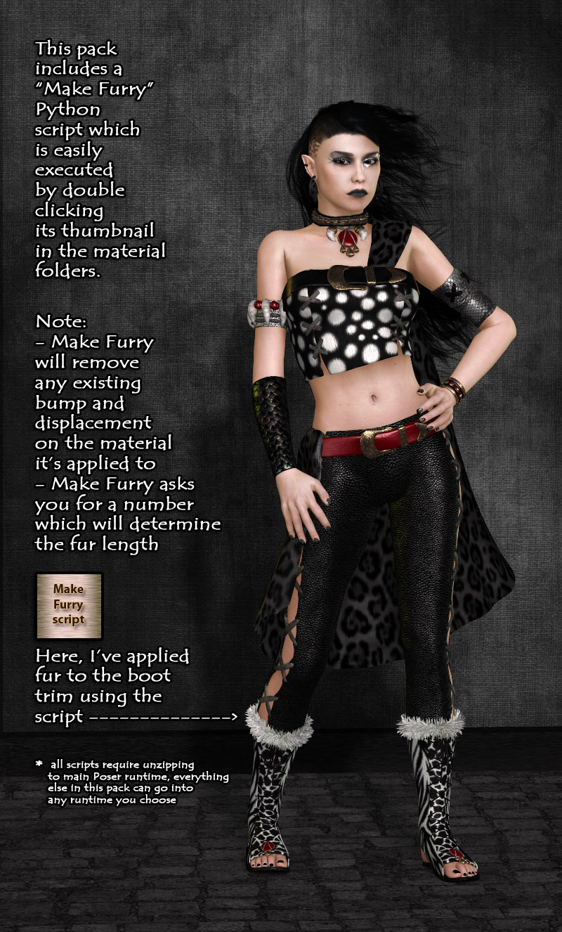 Pd-Animalz Poser Materials by N/A