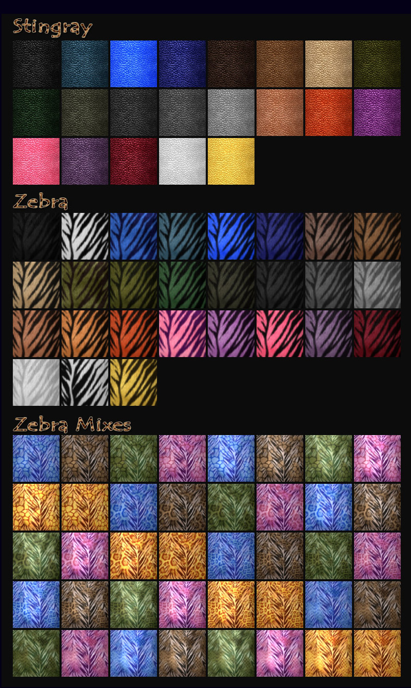 Pd-Animalz Poser Materials by N/A