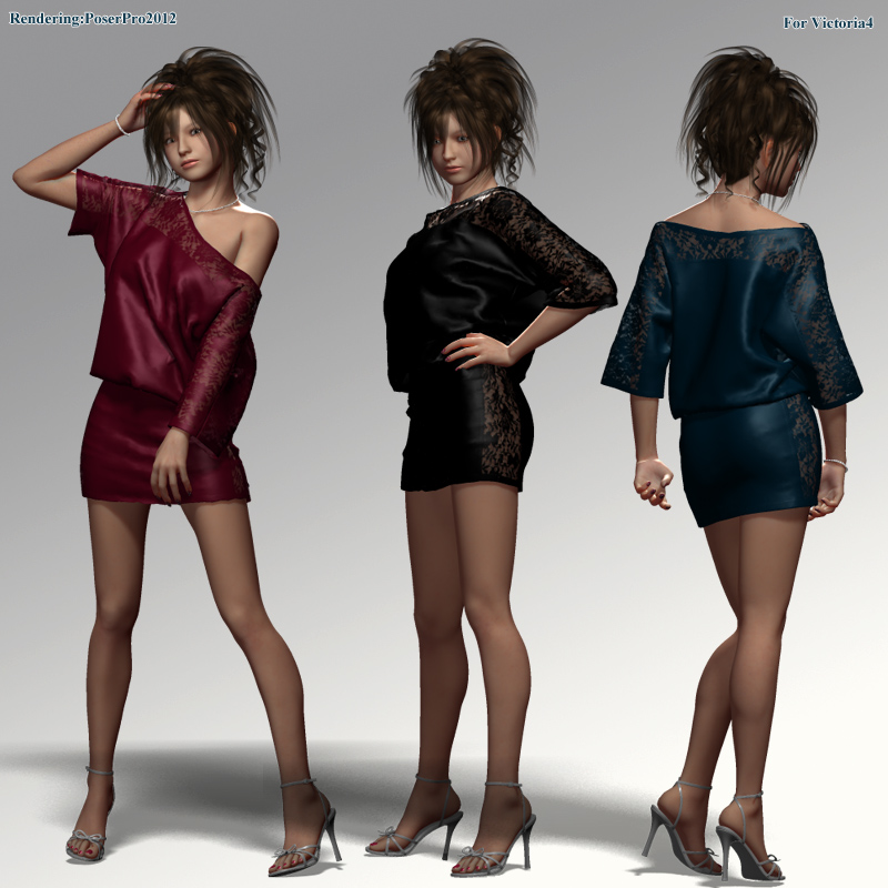 V4DS dress for V4A4 by N/A