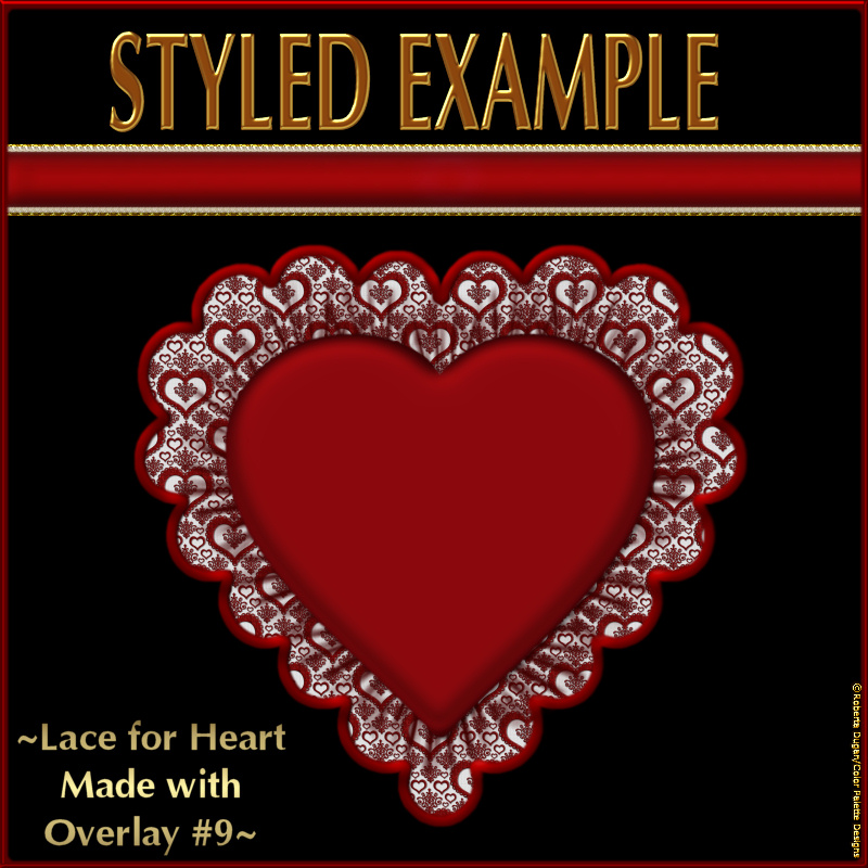 HEARTS of DESIRE Seamless Overlay Pack by N/A