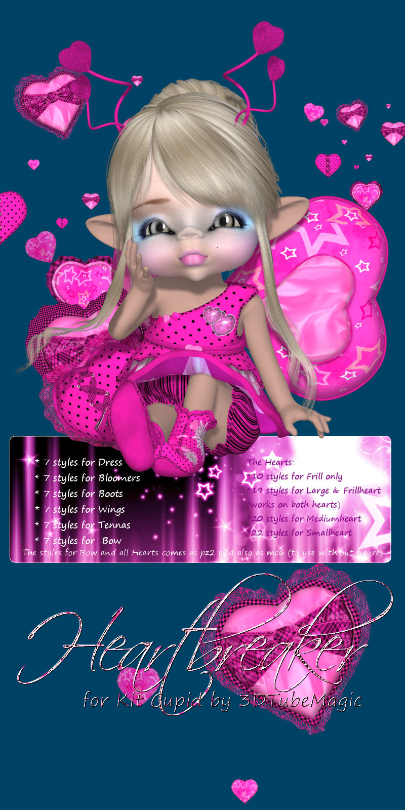 DA-Heartbreaker for Kit Cupid by 3D TubeMagic by N/A