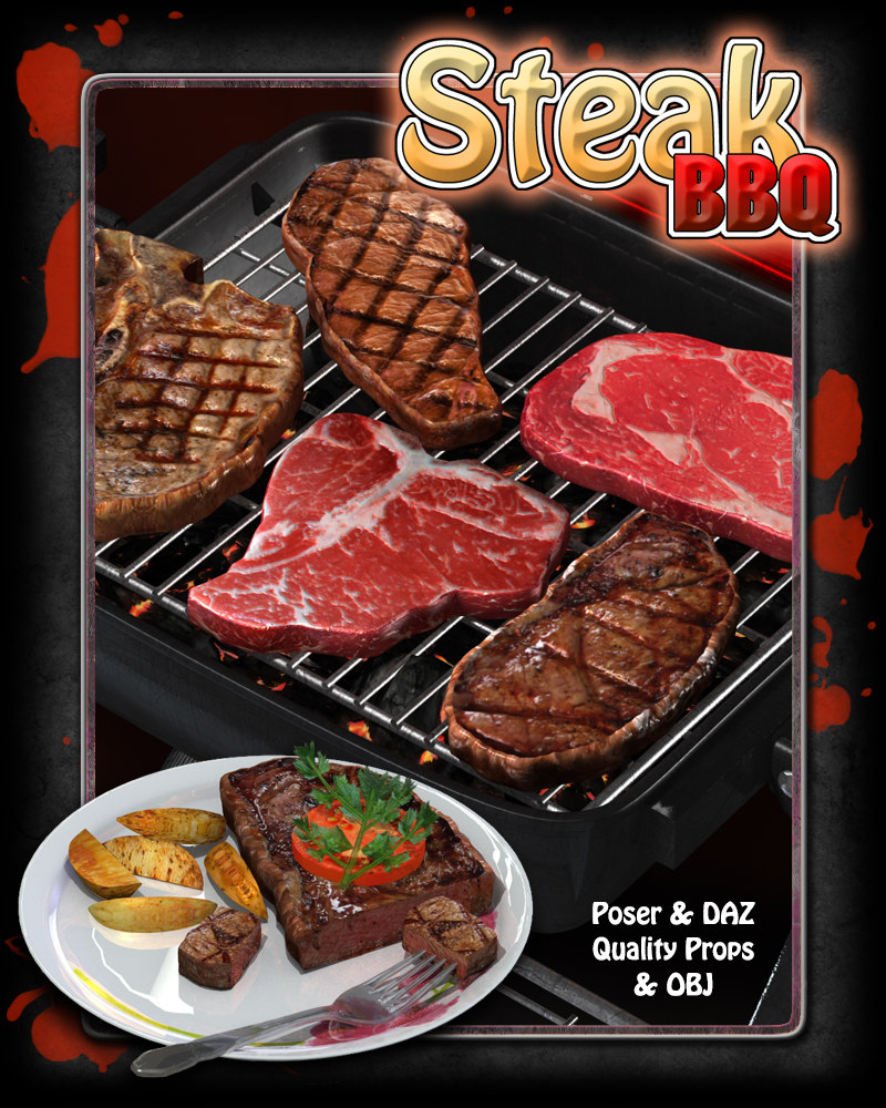 Exnem Steak BBQ - Props by N/A