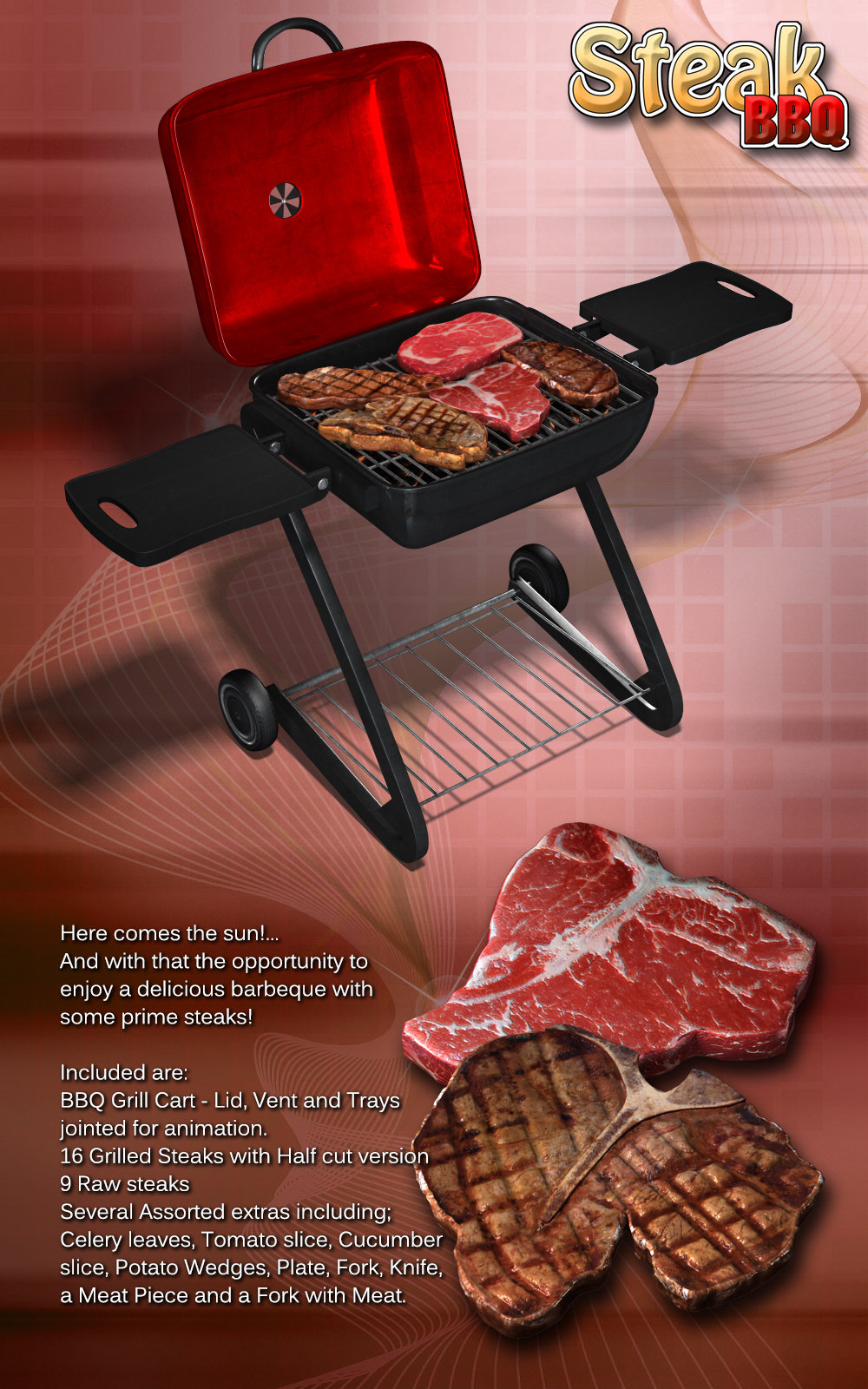 Exnem Steak BBQ - Props by N/A