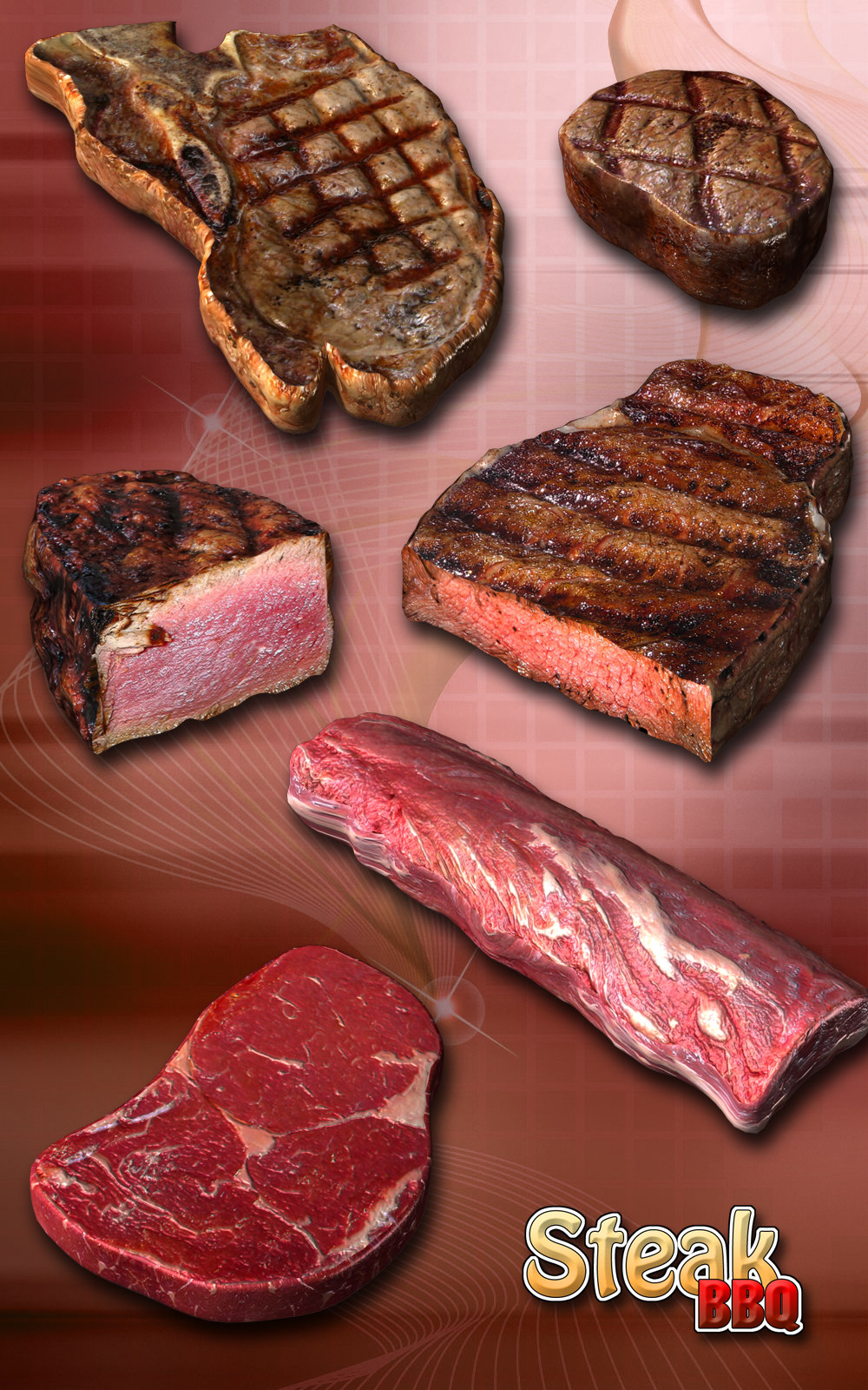 Exnem Steak BBQ - Props by N/A