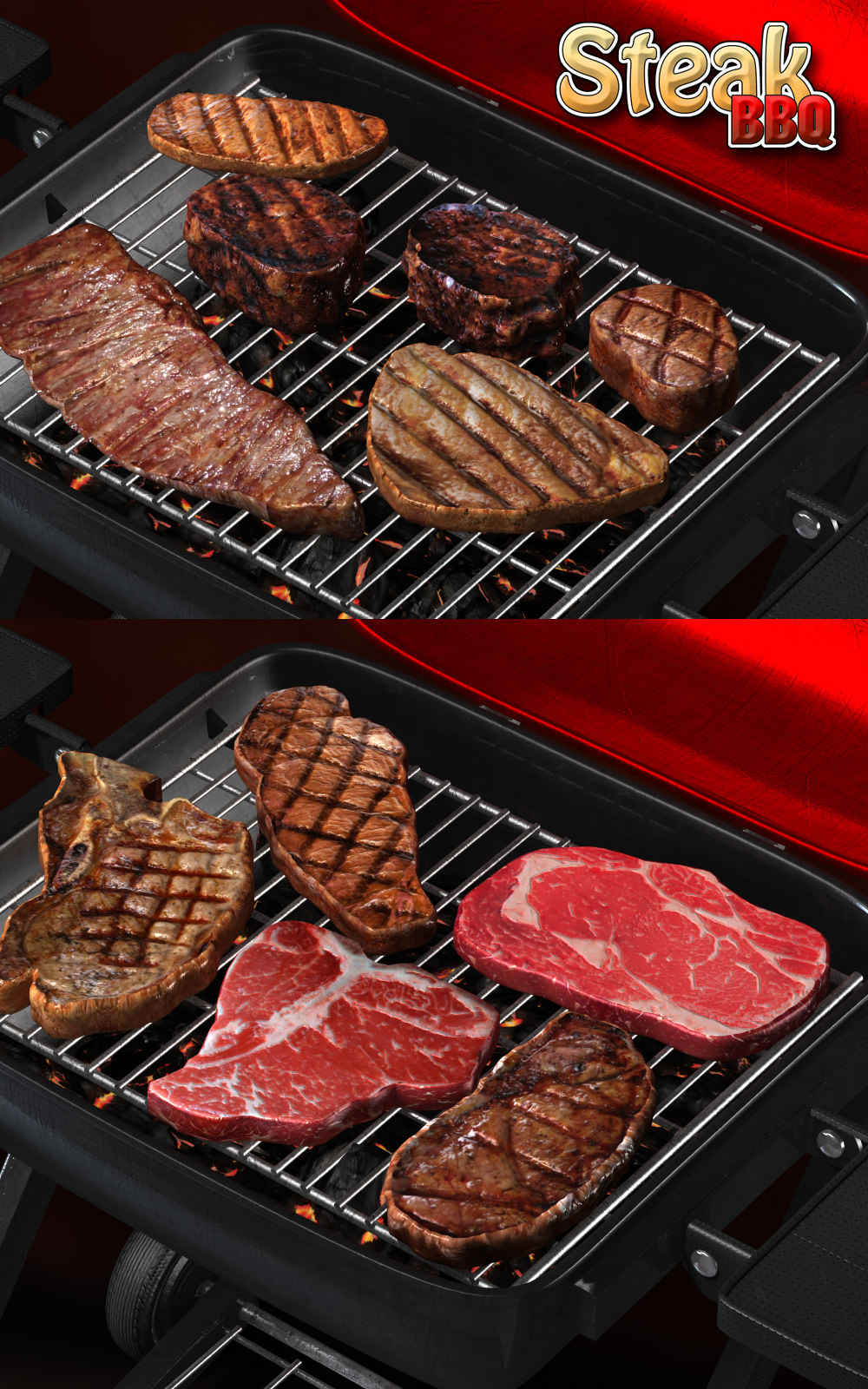 Exnem Steak BBQ - Props by N/A