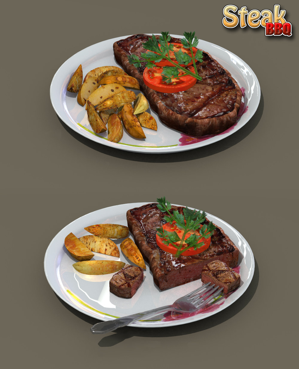 Exnem Steak BBQ - Props by N/A