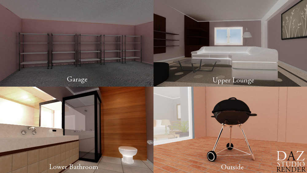 House Frame Furniture by N/A